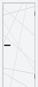 Товар Межкомнатная дверь Граффити-5.Д White Pro BR6025